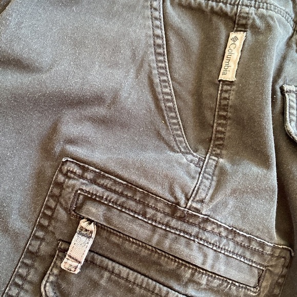 COLUMBIA Cargo Hiking Shorts Black Size 10 - Picture 7 of 14
